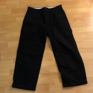 J. Crew Black Chino Pants